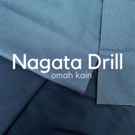 Jual Kain Nagata Drill Kain Seragam Grade A Premium Shopee Indonesia