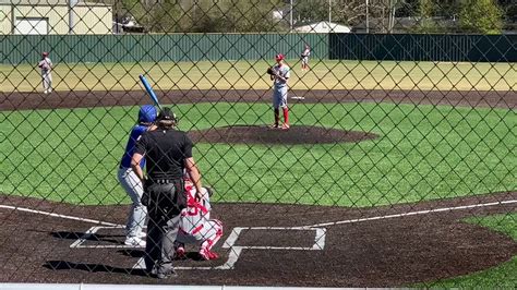 Trey Lovelace Co2022 Rhp 1st Varsity Start And Win Bridge City 8