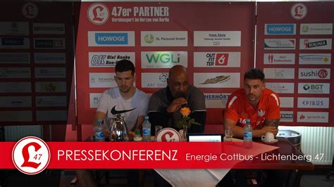 Pressekonferenz Nach Dem Spiel Lichtenberg Optik Rathenow Youtube