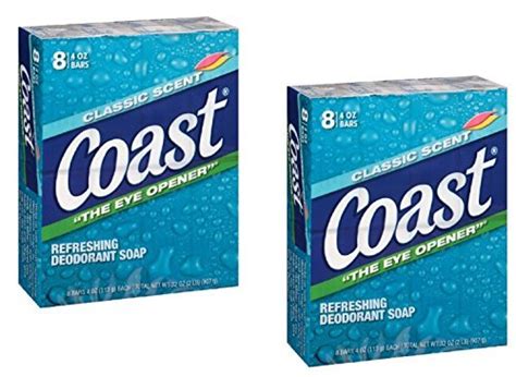 Coast Classic Original Scent 4oz 8 Bars 2 Packs Total 16 Count Beauty