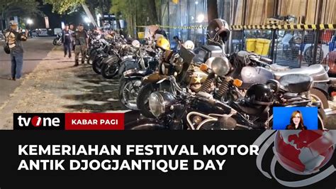 Ribuan Penggemar Sepeda Motor Antik Mengikuti Ajang Djogjantique Day