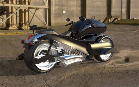 Futuristic Harley Davidson Concept Bike On Behance