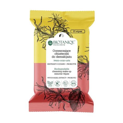 Влажные салфетки для снятия макияжа Biotaniqe Ecologiq Cleansing Make ...