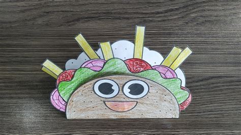 Paper Plate Taco Craft