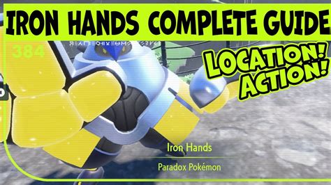 How To Get Iron Hands Best Abilties And Stats Pokemon Scarlet