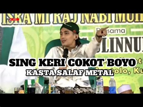 SING KERI COKOT BOYO KASTA SALAF METAL YouTube