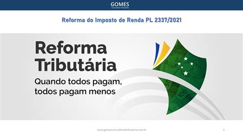 Reforma Tribut Ria Do Imposto De Renda Entenda Tudo Que Vai Mudar No