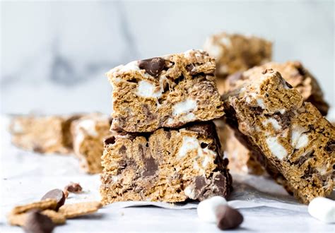 Golden Graham S Mores Bars A No Bake Dessert Cookies And Cups