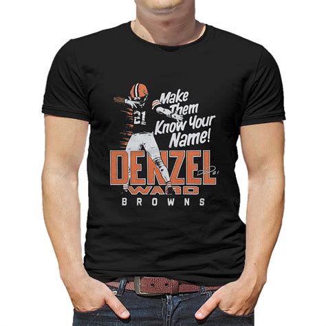 🏈 Unleash Your Inner Dawg Pound Swagger with the Denzel Ward "Make Them