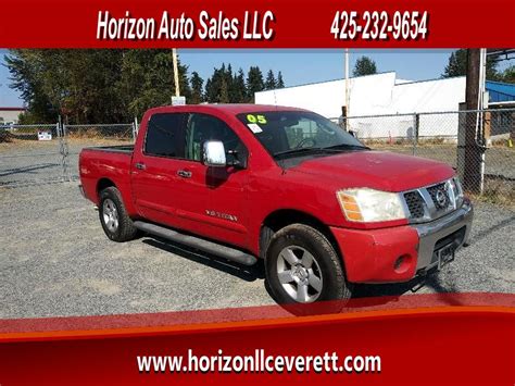 Used Nissan Titan Xe Crew Cab Wd For Sale In Everett Wa