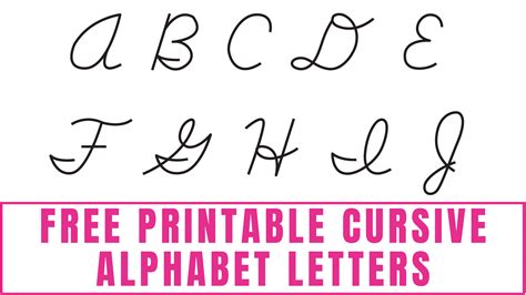 ABC Chart Printable for Kids - Freebie Finding Mom