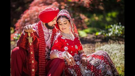 Punjabi Sikh Wedding Harman And Kiran Wedding Highlights Youtube