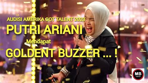 Cuplikan Lagu Putri Ariani Audisi Amerika Got Talent 2023 YouTube