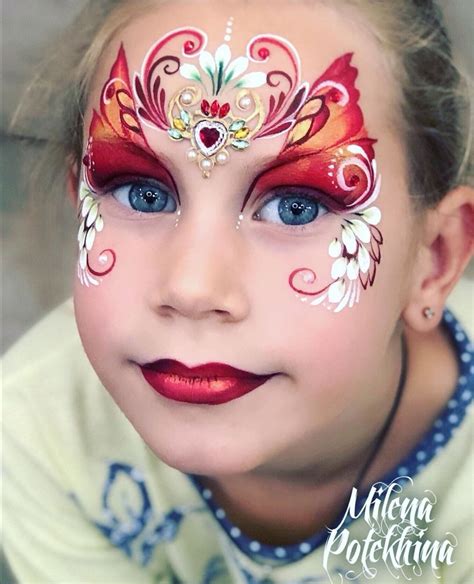 Princess Face Painting Girl Face Painting Face Painting Easy Face