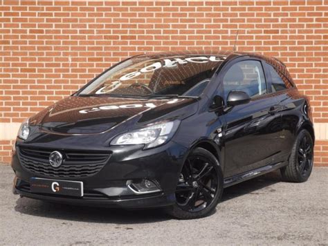 2015 15 Vauxhall Corsa 1 4 I Limited Edition 3dr Black Petrol In