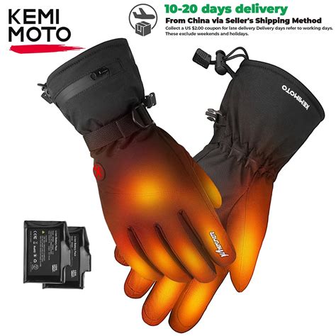 Kemimoto Verwarmde Handschoenen Winter Sneeuwscooter Scooter Moto Ski N