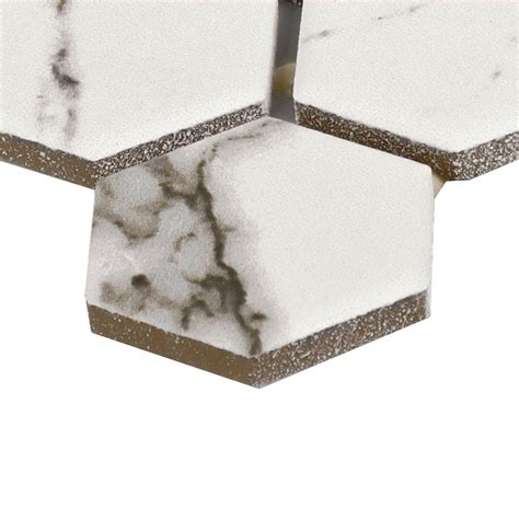 American Olean Marble Manor Calacatta 10 In X 11 In Matte Ceramic