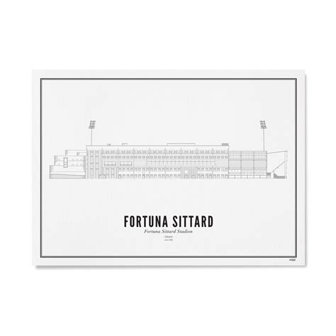 Wijck Poster Fortuna Sittard Stadion Fortuna Sittard Online Shop