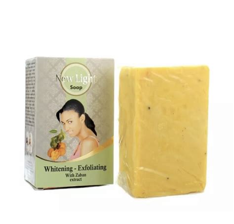 New Light Zaban Exfoliating Anti Ageing Lightening Soap Original G