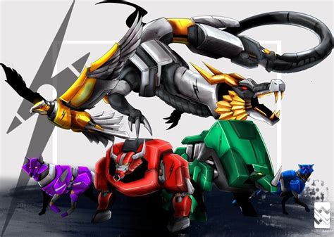 Ninja Zords | Power rangers fan art, Power rangers, Power rangers art