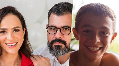 Leticia E Juliano Cazarr Comemoram Anivers Rio Do Filho Mais Velho