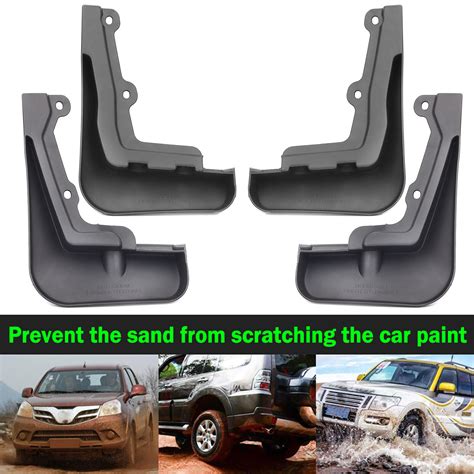 4pcs Front Rear Mud Flaps Splash Guard Mudguard For Kia Ev6 Gt Line Gt 2021 2023 Ebay