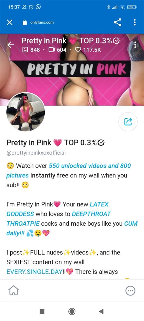 PRETTY IN PINK Onlyfans Girl Nude Sexy Photos Leaked RealPornClip