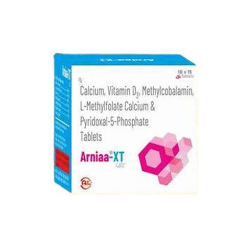 Calcium Carbonate Vitamin D Methylcobalamin L Methylfolate Calcium