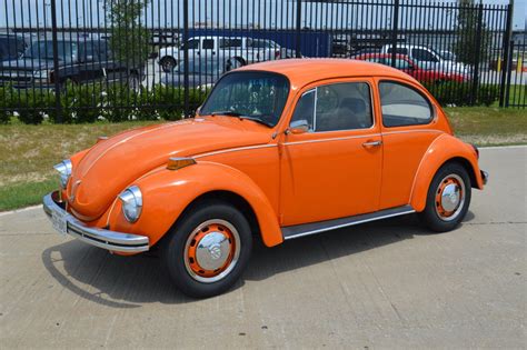 Orange Volkswagen Super Beetle For Sale Mcg Marketplace