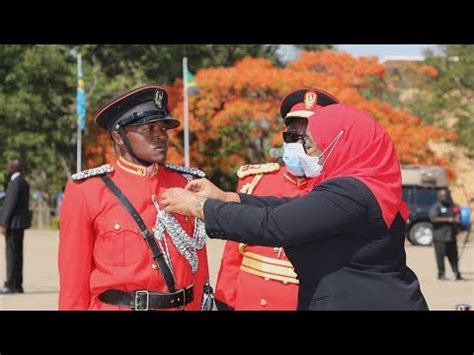 Rais Samia Suluhu Hassan Atunuku Kamisheni Maafisa Wapya Chuo Cha