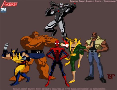 Concept Art For Cancelled Avengers Earth S Mightiest Heroes Season