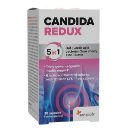 Candida Redux Vaginal Probiotika I Kapselform Sensilab