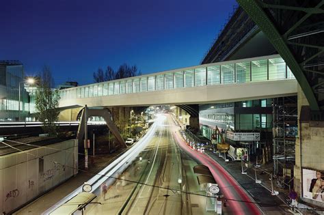 SKYWALK, covered urban bridge for pedestrians and bicyclists - Architizer