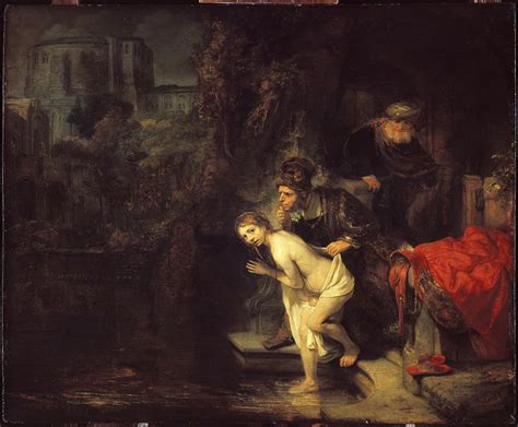 Susanna And The Elders Is A Painting By Rembrandt Now In The