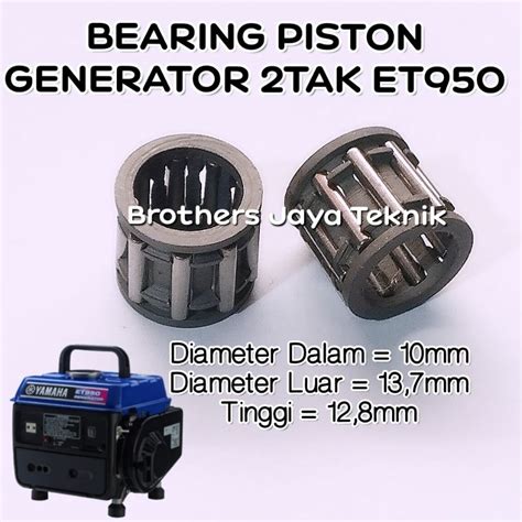 Jual ET950 Needle Bearing Laher Pin Piston Mesin Genset 2tak Campur