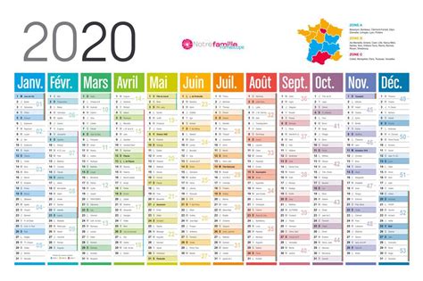 Le Calendrier Des Vacances Scolaires 2020 2021 Hot Sex Picture