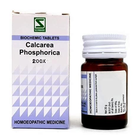 Willmar Schwabe India Calcarea Phosphoricum 200X 20g At Rs 112 00