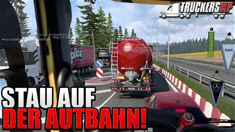 Ganz Gro Er Stau Auf Der Autobahn Truckersmp Euro Truck Simulator