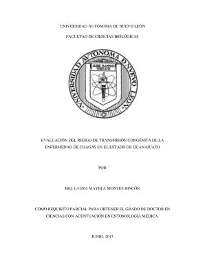 Fillable Online Inicio Universidad Autnoma De Nuevo Len Fax Email