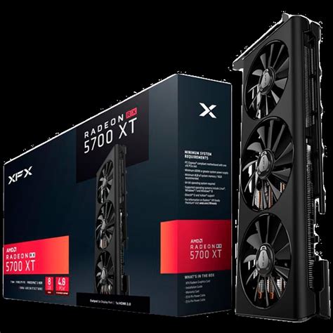 XFX RX 5700 XT Triple Dissipation 8GB GDDR6 3xDP HDMI RX 57XT83LD8