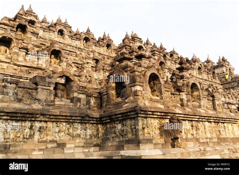 Complejo Del Templo De Borobudur Yogyakarta Indonesia Borobudur Es