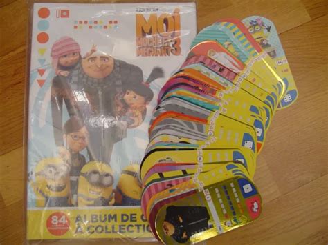 Collection Complete Moi Moche Et M Chant Minions Cartes Auchan