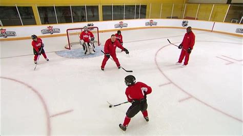 Nhl Hockey Skills Offensive Triangle Canadian Tire Hockey School In