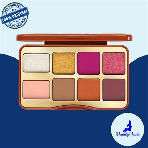 Jual Beautybank Too Faced Gingerbread Spice Mini Eye Shadow Palette