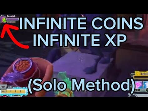 Pvz Gw Infinite Coins And Xp Glitch Solo Method Youtube