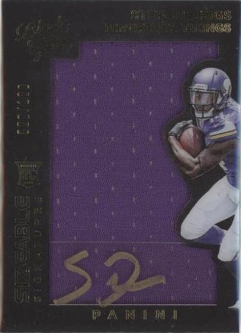 2015 Panini Black Gold Stefon Diggs SSR SD For Sale EBay