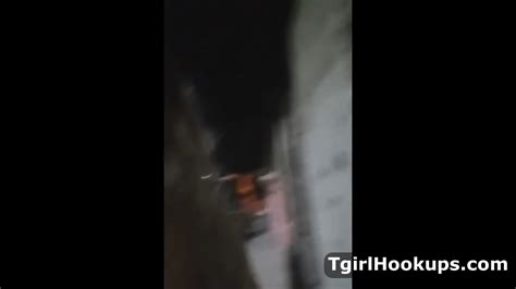 Mature Transgender Quick Smoke Walking The Neighbourhoo