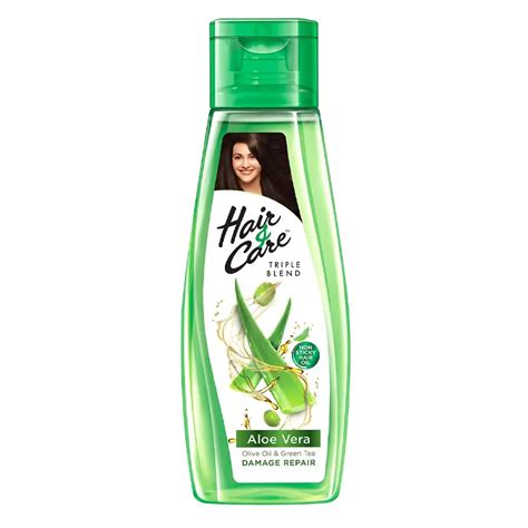 Marico Hair And Care Triple Blend Aloe Vera Olive Oil And Green Tea 250Ml - Souq Al Buhair