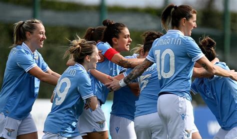 Lazio Calcio Femminile Giocatrici 2021 22 La Formazione Della Lazio