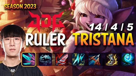 JDG Ruler TRISTANA Mid Vs K SANTE Patch 13 12 KR Ranked YouTube